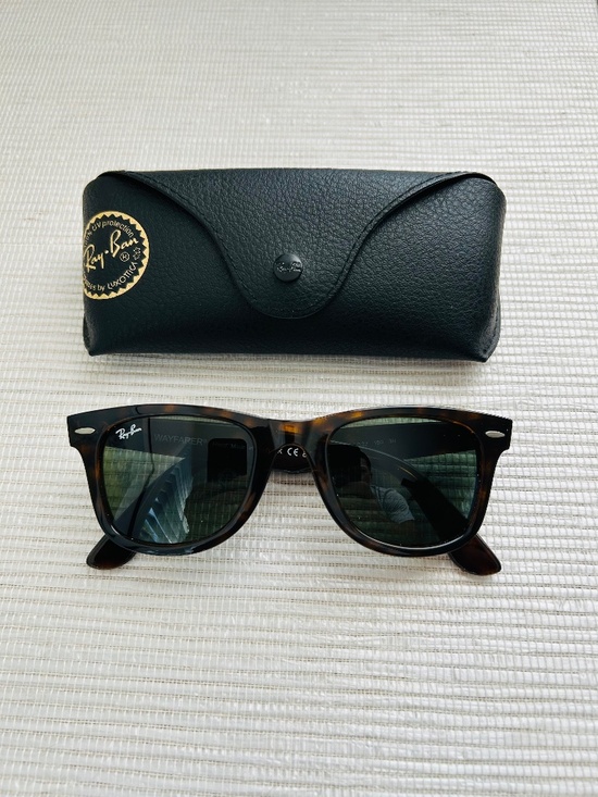 Ray-Ban Accessories - Ray-Ban RB4340 Wayfarer Sunglasses - Polished Havana